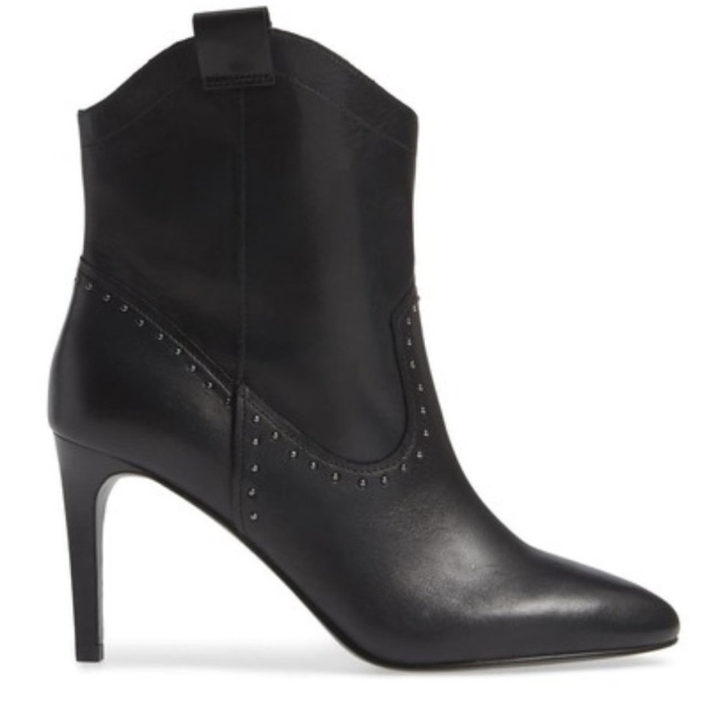 Halogen Palmer Black Heeled Boots NEW size 12
